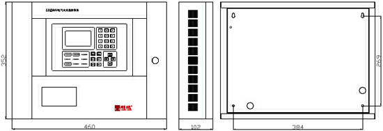 LDK800<a href=http://m.js-yonghe.com.cn/dianqihuozai/ target=_blank class=infotextkey>電氣火災(zāi)監(jiān)控</a>設(shè)備