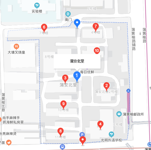 蒲安北里